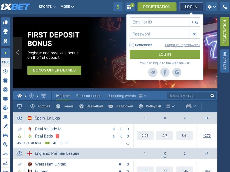Popüler online casino 1xbet'te online Lucky Jet oyna